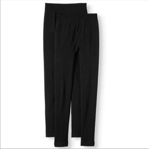 Time and Tru leggings (2 pair) from Walmart